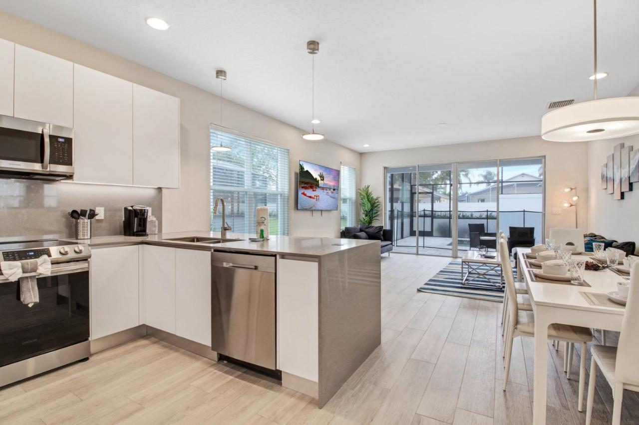 Modern Townhouse Near Disney With Heated Pool Orlando Dış mekan fotoğraf
